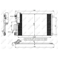 WG2161243 WILMINK GROUP Конденсатор кондиціонера