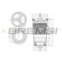 FE0046 BREMSI Паливний фільтр