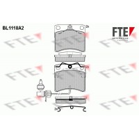 BL1118A2 FTE КомплеК т гальмівних колодок, дискове гальмо