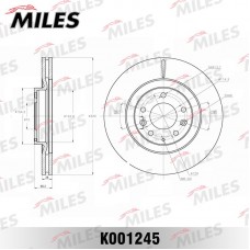 K001245 MILES Гальмівний диск