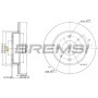 CD7622S BREMSI Гальмівний диск