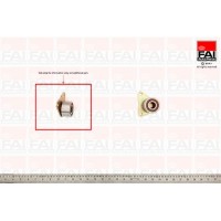 T9303 FAI AutoParts Паразитный / Ведущий ролик, Зубчастий ремінь