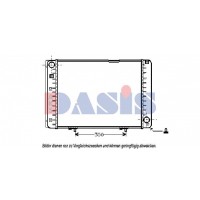120420N AKS DASIS Радіатор охолодження двигуна