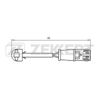 BS-8031 ZEKKERT Сигналізатор зносу гальмівних колодок