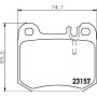 8DB 355 008-831 HELLA Комплект гальмівних колодок дисковий гальм