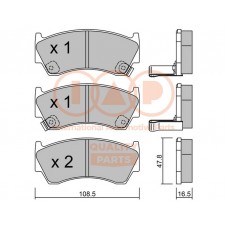 704-13088P IAP QUALITY PARTS Комплект гальмівних колодок дисковий гальм