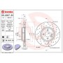 09.A047.3X BREMBO Гальмівний диск