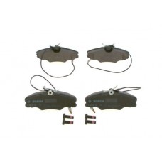 0 986 424 227 BOSCH Комплект гальмівних колодок дисковий гальм