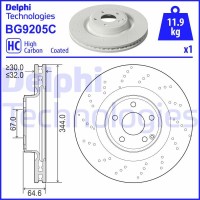 BG9205C DELPHI Гальмівний диск