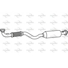 P2031 FENNO Предглушник вихлопних газів
