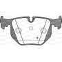 BPA0381.40 OPEN PARTS КомплеК т гальмівних колодок, дискове гальмо