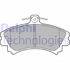 LP993 DELPHI КомплеК т гальмівних колодок, дискове гальмо