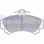 LP993 DELPHI КомплеК т гальмівних колодок, дискове гальмо