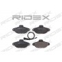 402B0042 RIDEX Комплект гальмівних колодок дисковий гальм
