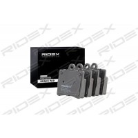 402B0431 RIDEX Комплект гальмівних колодок дисковий гальм