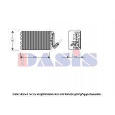 820195N AKS DASIS Випарник кондиціонера