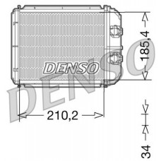 DRR23014 DENSO Теплообмінник обігрів салону