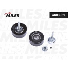 AG03059 MILES Паразитный / ведущий ролик, Поліклиновий ремінь