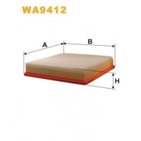 WA9412 WIX FILTERS Повітряний фільтр