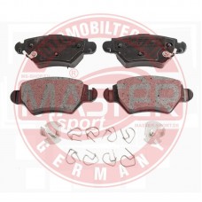 13046039762N-SET-MS MASTER-SPORT GERMANY Комплект гальмівних колодок дисковий гальм