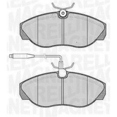 363916060789 MAGNETI MARELLI Комплект гальмівних колодок дисковий гальм