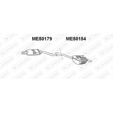 ME50179 VENEPORTE Предглушник вихлопних газів