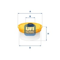 26.138.00 UFI Паливний фільтр