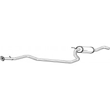 286-241 BOSAL Середній глушник вихлопних газів