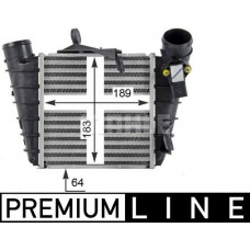 CI 298 000P MAHLE Интеркулер