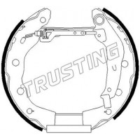 6485 TRUSTING Комплект гальмівних колодок