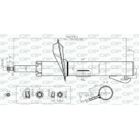 SAB8402.31 OPEN PARTS Амортизатор