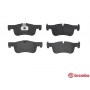 P 06 078 BREMBO Комплект гальмівних колодок дисковий гальм