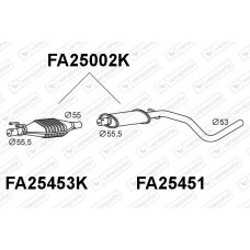 FA25002K VENEPORTE Катализатор