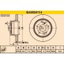 BAR09114 BARUM Гальмівний диск