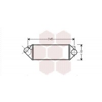 37004235 VAN WEZEL Интеркулер