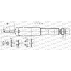 SAB8390.32 OPEN PARTS Амортизатор