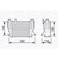 351319203560 MAGNETI MARELLI Интеркулер