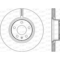 BDR2268.20 OPEN PARTS Гальмівний диск