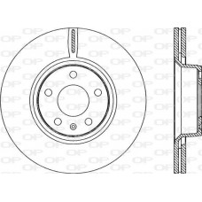 BDR2268.20 OPEN PARTS Гальмівний диск