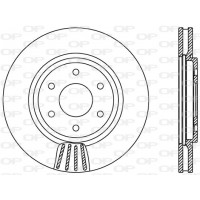 BDR2375.20 OPEN PARTS Гальмівний диск