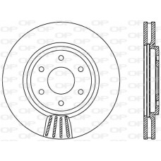 BDR2375.20 OPEN PARTS Гальмівний диск
