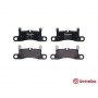 P 65 030 BREMBO Комплект гальмівних колодок дисковий гальм
