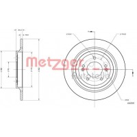 6110797 METZGER Гальмівний диск