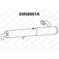SM08001K VENEPORTE Катализатор