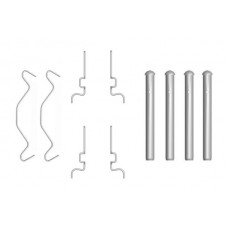 1 987 474 313 BOSCH Комплектуючі колодки дискового гальма