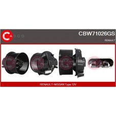 CBW71026GS CASCO Вентилятор салону