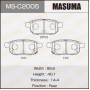 MSC2005 MASUMA Колодки гальмівні