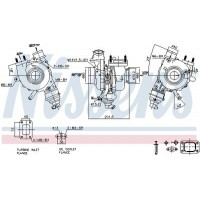 93476 NISSENS Компрессор, наддув