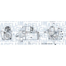 063721193010 MAGNETI MARELLI Стартер