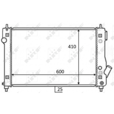 WG1723607 WILMINK GROUP Радіатор охолодження двигуна